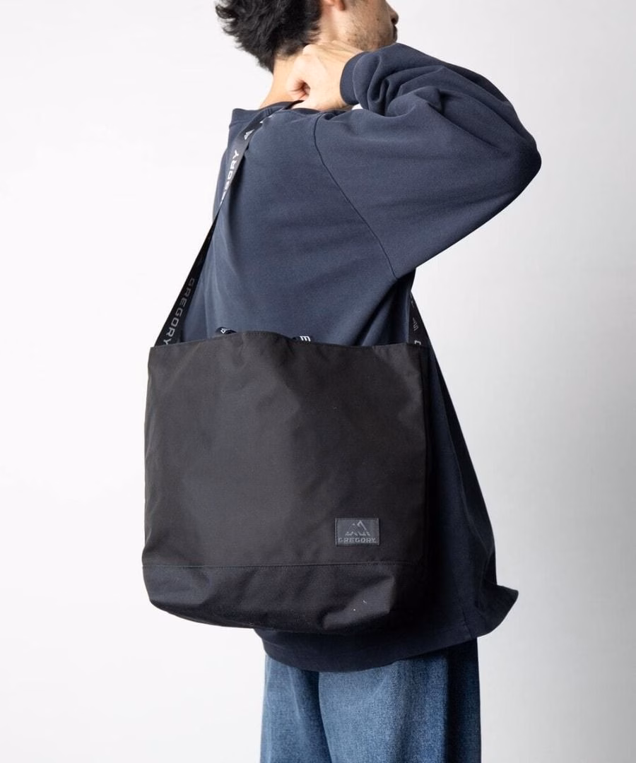 Gregory グレゴリー × FREAK 別注版 TOTE BAG (Black傳統黑色) - Image 7