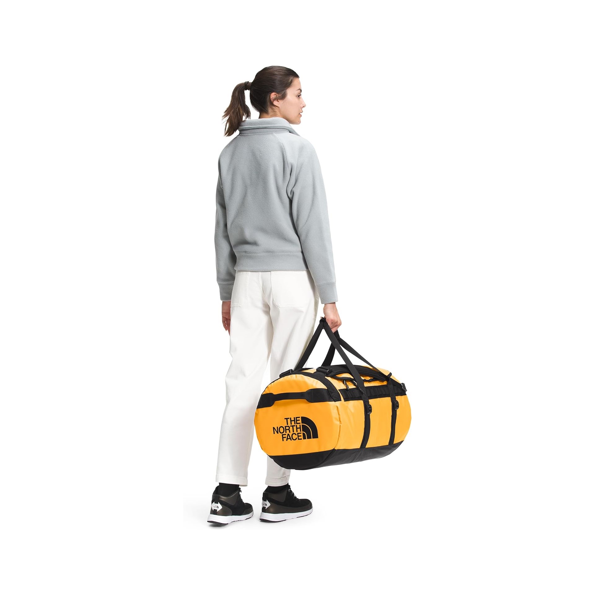 THE NORTH FACE BASE CAMP DUFFEL (M) 71L (Golden Yellow金黃色) - Image 5
