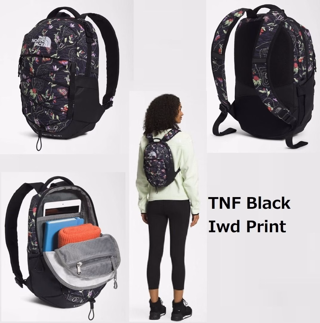 THE NORTH FACE Borealis MINI 10L 國際婦女日別注版 (Black Tapestry黑花) - Image 8