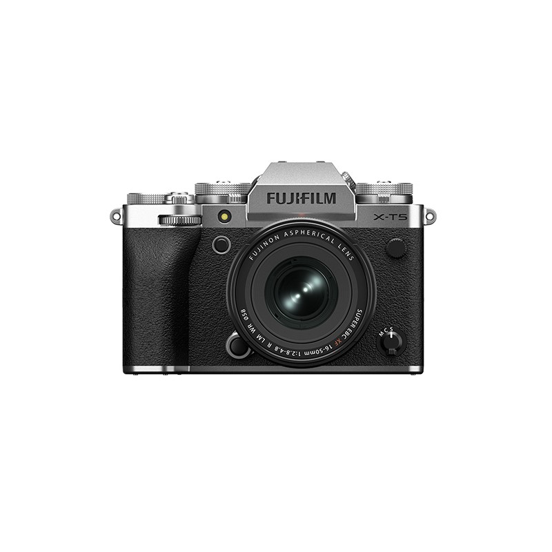 FUJI X-T5 Silver KIT XF 16-50mm F2.8-4.8 R LM WR