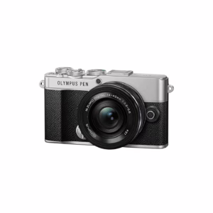 OLYMPUS OM SYSTEM PEN E-P7 Digital Camera + 14-42mm f/3.5-5.6 Lens EZ (Silver)